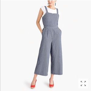PRICE FIRM J CREW chambray crossback jumpsuit